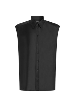 Dolce & Gabbana silk twill shirt - Black