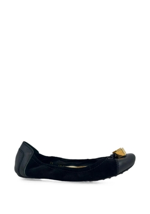 Louis Vuitton Pre-Owned Monogram Cube ballet flats - Black