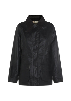 Barbour waxed cotton jacket - Black