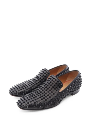 Christian Louboutin Pre-Owned 2000s Dandelion Spikes loafers - Black