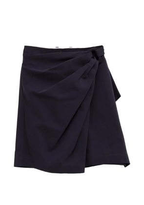 JW Anderson fold-over buckle-fastening shorts - Black