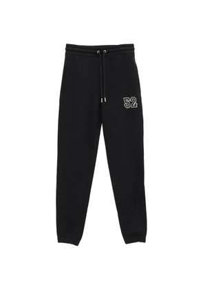 Moncler logo-patch drawstring track pants - Black