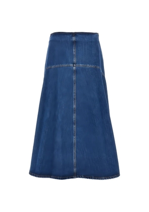 Weekend Max Mara panelled A-line skirt - Blue