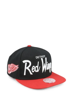 Mitchell & Ness Detroit Red Wings script snapback cap - Black