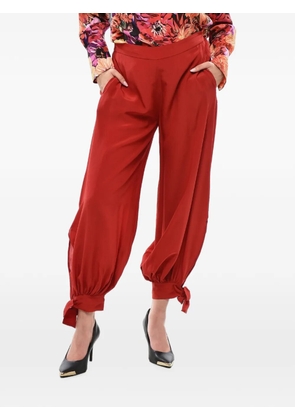 Stella McCartney Sophia chiffon balloon pants - Red