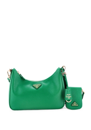 Prada Pre-Owned Re-Edition 2005 Shoulder Bag Saffiano Leather Small crossbody bag - Green