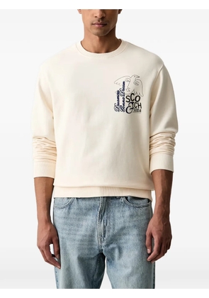 Scotch & Soda graphic-print sweatshirt - Neutrals
