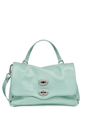 Zanellato Postina leather shoulder bag - Blue