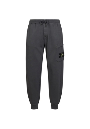 Stone Island logo-patch track pants - Grey