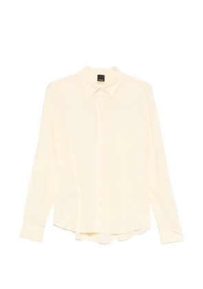 PINKO Crackers silk shirt - Yellow