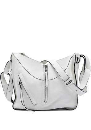 Loewe Pre-Owned 2016 Small Grained Calfskin Hammock Bag satchel - White