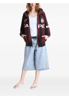 A BATHING APE® Shark relaxed-fit hoodie - Red