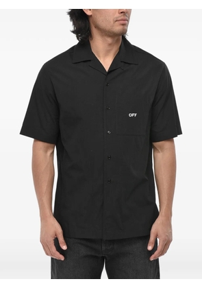 Off-White Brick Arrow bowling shirt - Black