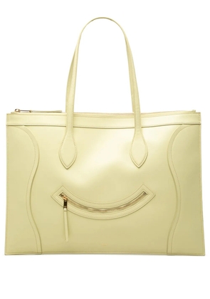 Celine Pre-Owned 2025 Glossy Calfskin Flat Luggage tote bag - Yellow