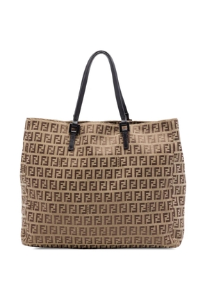 Fendi Pre-Owned 2000-2010 Zucchino Canvas tote bag - Neutrals