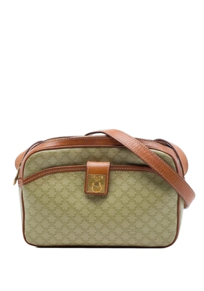 Celine Pre-Owned 2013 Macadam Coated Canvas crossbody bag - Neutrals