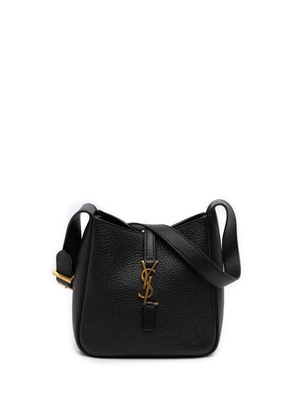 Saint Laurent Pre-Owned 2024 Baby Grained Calfskin Supple Le 5 a 7 Soft Hobo shoulder bag - Black
