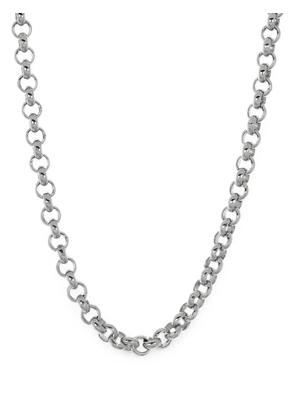 MARISSA DIAMONDS rolo necklace - Silver