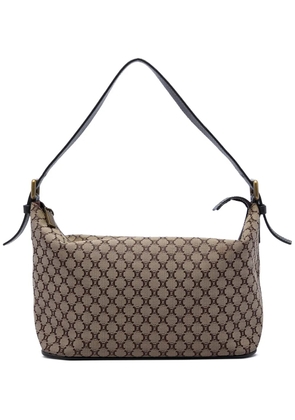 Celine Pre-Owned 2000 Macadam Canvas Triomphe handbag - Neutrals