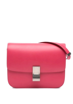 Celine Pre-Owned 2017 Medium Calfskin Classic Box crossbody bag - Pink