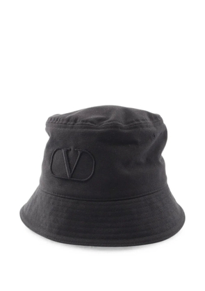 Valentino Garavani Pre-Owned 2010s VLogo bucket hat - Black