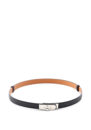 Hermès Pre-Owned 2024 Kelly leather belt - Black