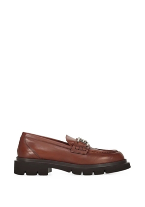 Bally loafers in leather - Brown