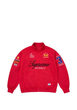 Supreme x La Martina x Jacob & Co logo-embroidered zip-up sweatshirt
