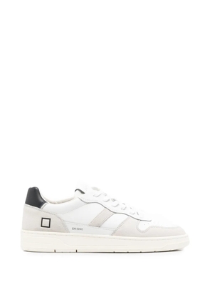 D.A.T.E. Court 2.0 perforated sneakers - White