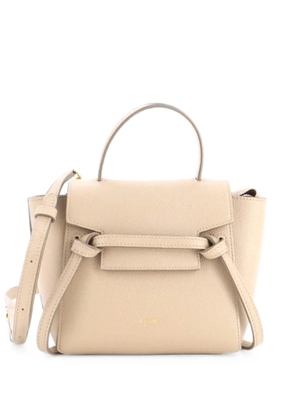 Celine Pre-Owned Belt Bag Textured Leather Pico shoulder bag - Neutrals