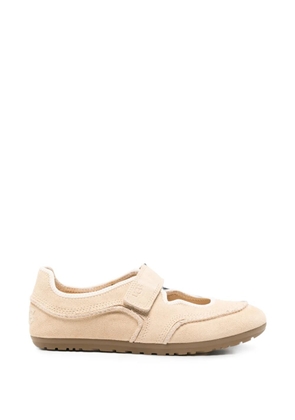 UGG Mary Jane touch-strap suede ballet flats - Neutrals