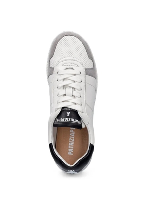 Patrizia Pepe perforated panel sneakers - White