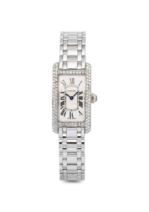 Cartier Tank Américaine 19mm watch - White