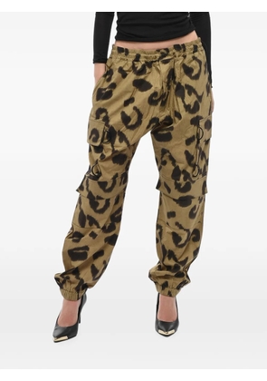 Stella McCartney Taylor animal-print cargo pants - Neutrals