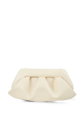 Themoirè Bios pleated clutch bag - Neutrals