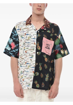 GALLERY DEPT. patchwork short-sleeve shirt - Black