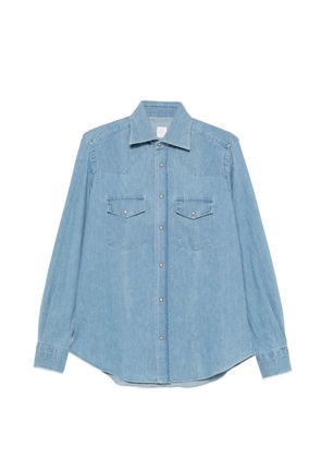Eleventy flap-pocket denim shirt - Blue