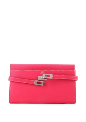 Hermès Pre-Owned Kelly Wallet Epsom Long small wallets - Pink