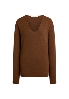 12 STOREEZ V-neck sweater - Brown