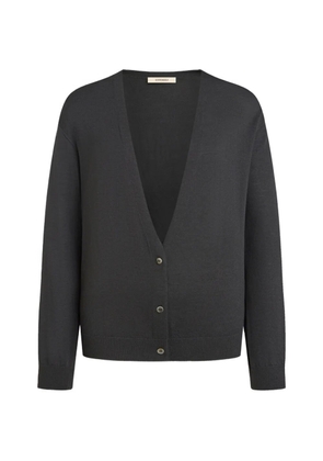 12 STOREEZ V-neck cardigan - Grey