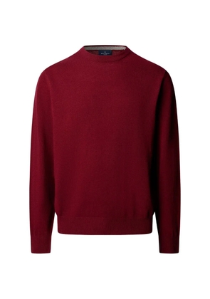 Hackett London elbow-patch sweater - Red