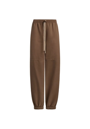 12 STOREEZ drawstring track pants - Brown