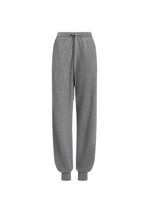 12 STOREEZ drawstring knitted track pants - Grey
