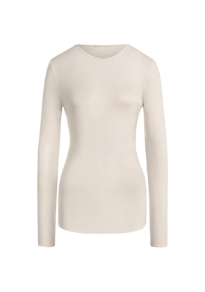12 STOREEZ Nicole long-sleeve top - Neutrals