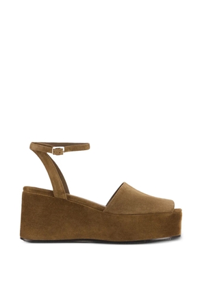 12 STOREEZ Fonda platform sandals - Green