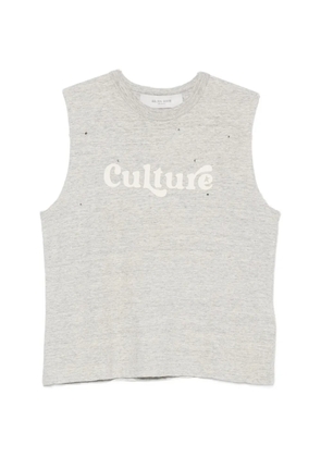 Golden Goose Roberta distressed slogan-print T-shirt - Grey