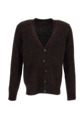Barena button-up knitted sweater - Brown