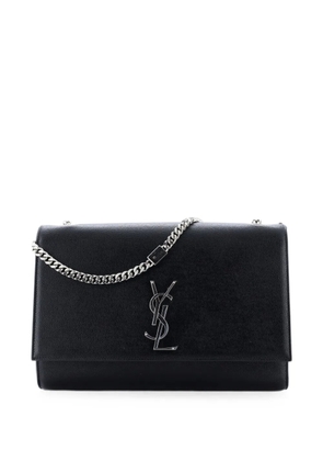 Saint Laurent Pre-Owned Classic Monogram Grainy Leather Large crossbody bag - Black