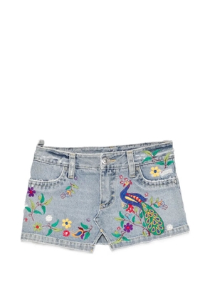 DSQUARED2 2000s blue mini skirt