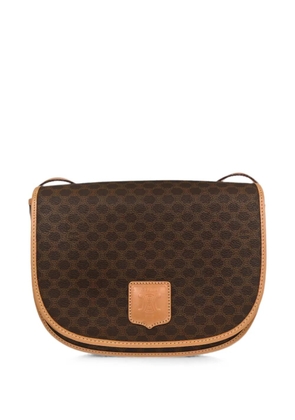 Celine Pre-Owned 1990-2000s Macadam shoulder bag - Brown